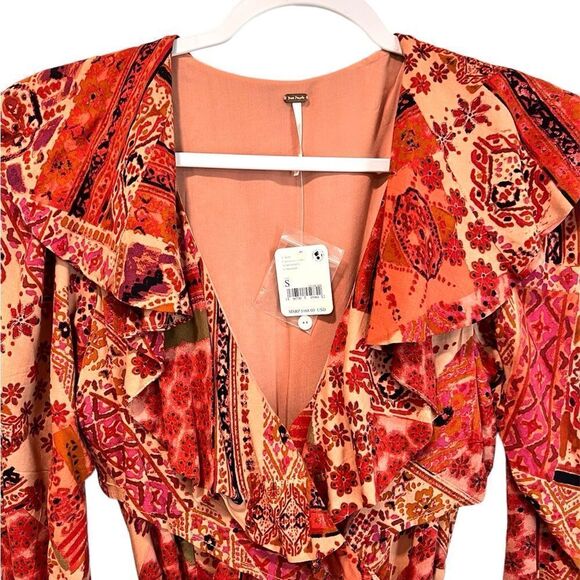 FREE PEOPLE Lennon Maxi Dress Size Small - Picture 6 of 9